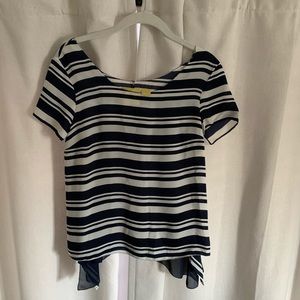 Anthropologie ruffle top